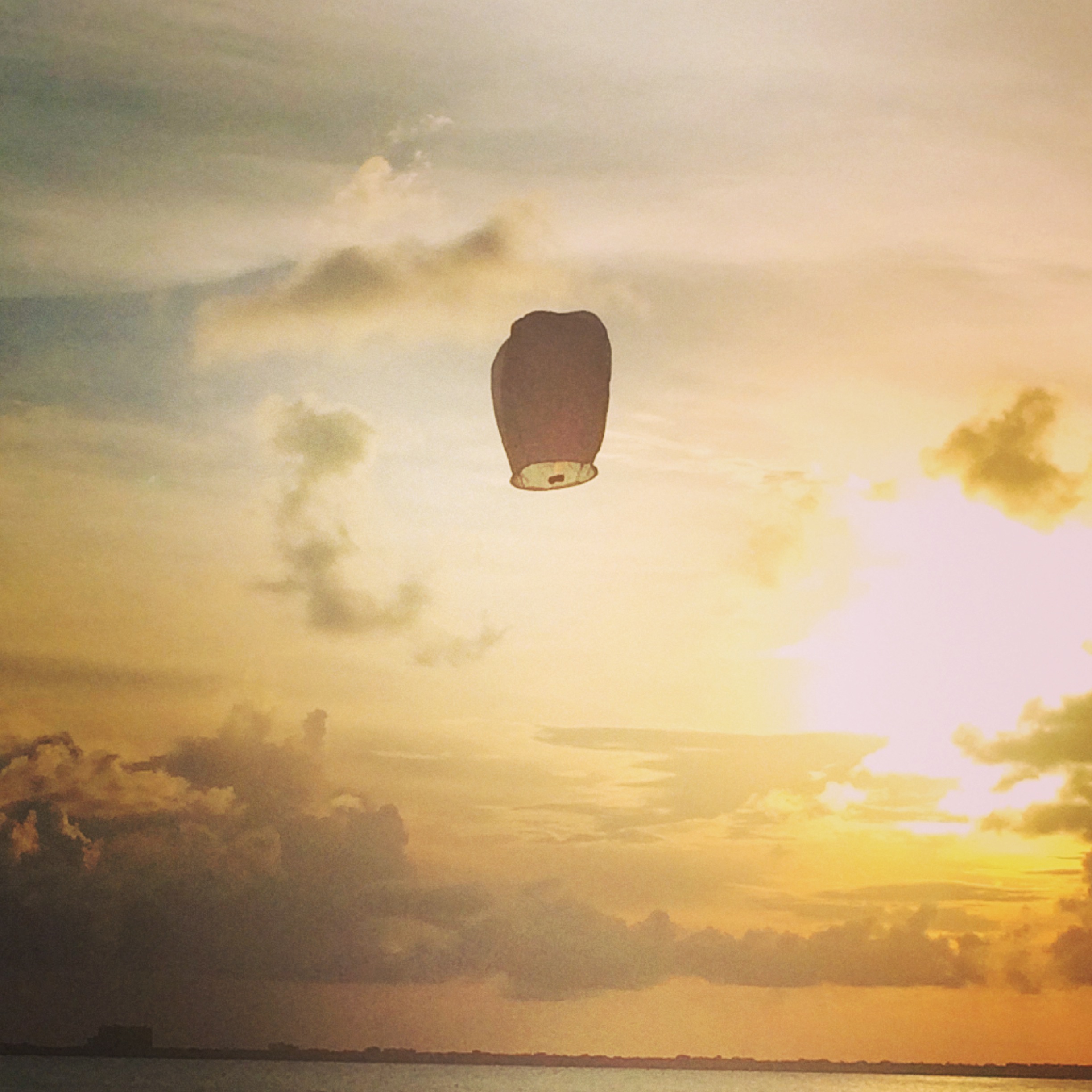 Goodbye Balloon in key biscayne sky