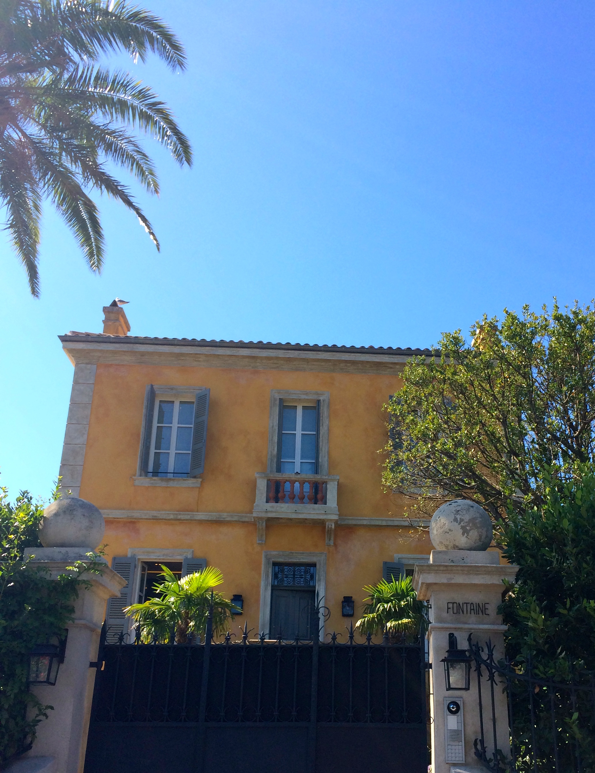 Typical Tropezian house