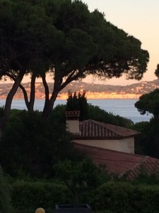 Sunset on Saint Tropez