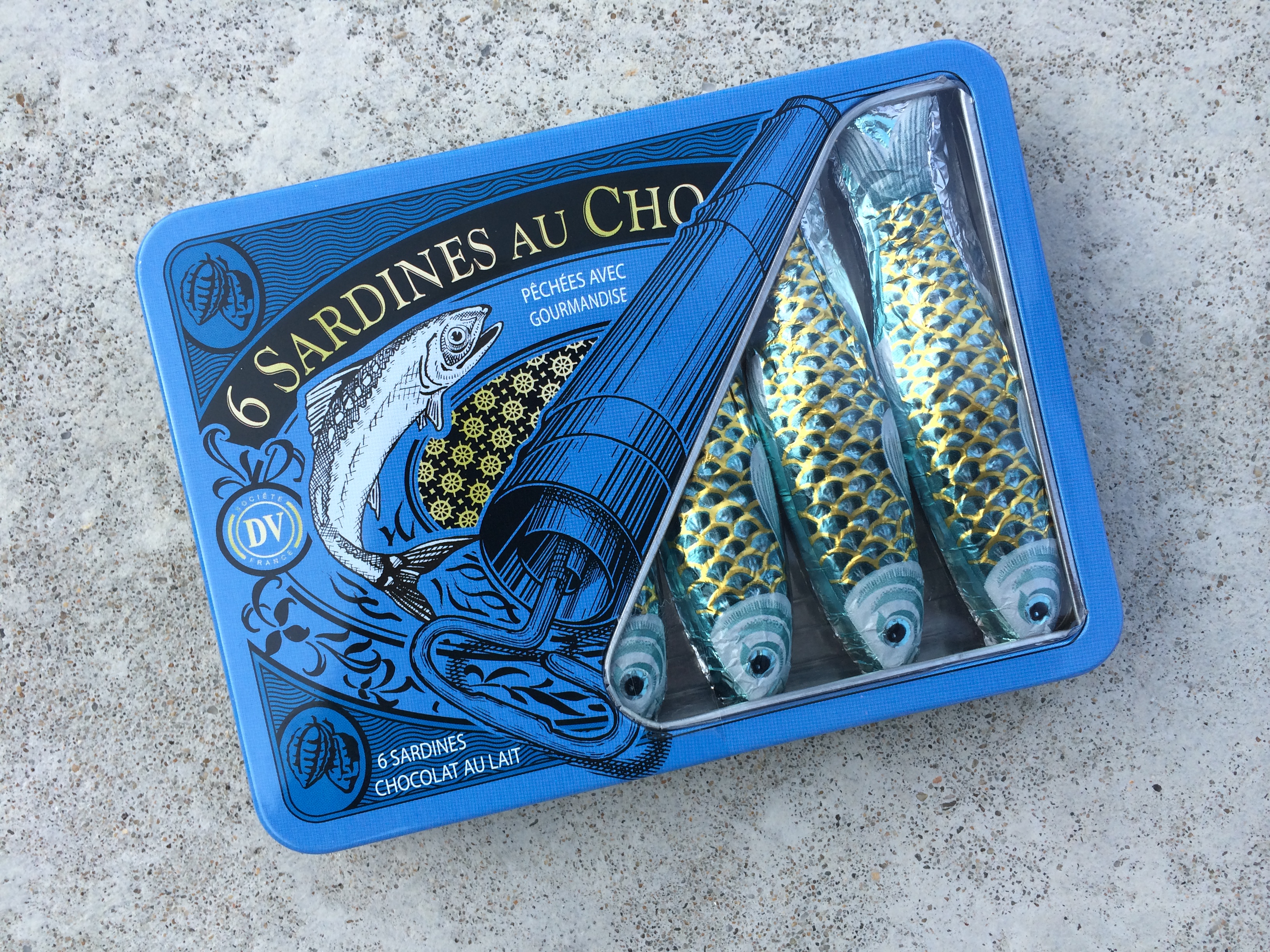 Sardine en chocolat