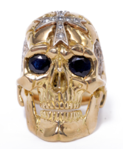 Skull ring by JW Cooper