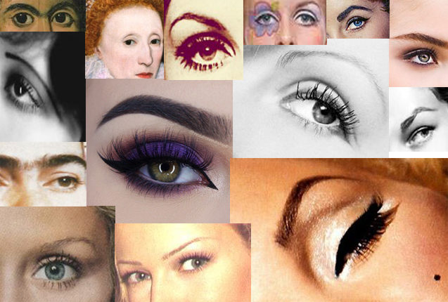 eyebrows history of the eyebrow